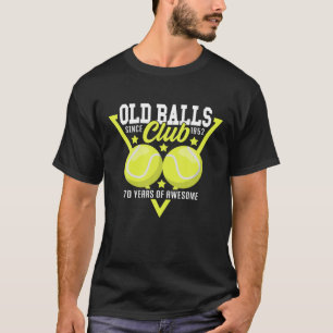 T-shirt 70E Anniversaire I Old Balls Club Depuis 1952 I Te