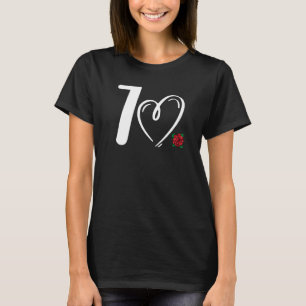 T-shirt 70e anniversaire pour 70 ans femme stupéfiante dep