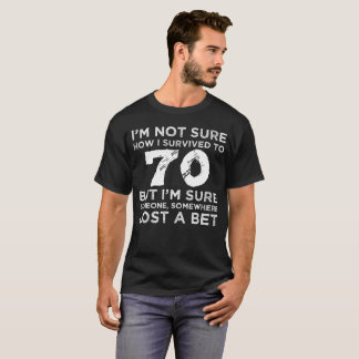 T-shirt 70e anniversaire Survie