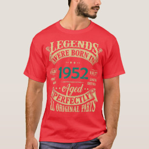 T-shirt 70e Birthday Vintage Legends Born