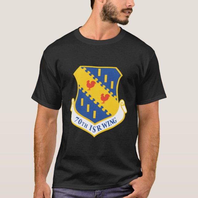 T-shirt 70E Escadre De Reconnaissance De Surveillance Du R (Devant)