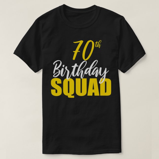 T-shirt 70e session du Bday Family Group (Design devant)