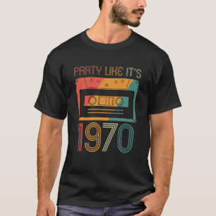 T-shirt 70'S 1970 S Seventies Party Like Its 1970