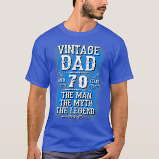 T-shirt 70th birthday gifts for dad best gifts for 70 year