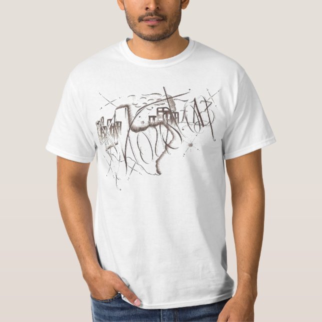 T-shirt 713 Houston tx. (Devant)