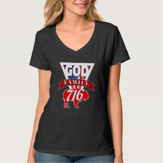 T-shirt 716 Area Code Buffalo New York BFLO WNY for the Ma