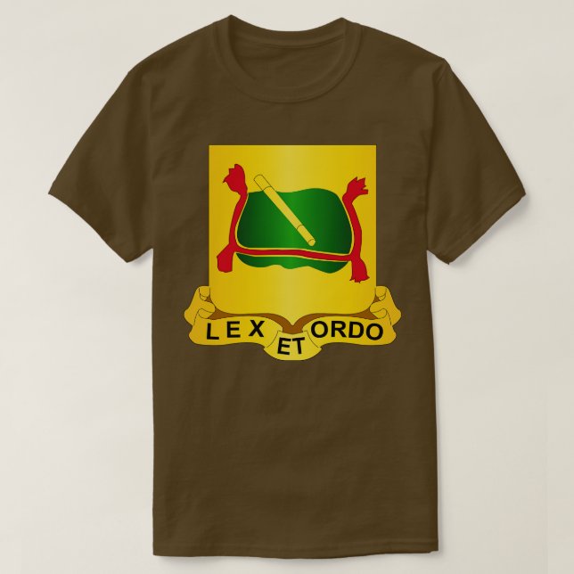 T-shirt 716e Bataillon de police militaire DUI Gradient wo (Design devant)