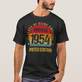 T-shirt 71 Ans Soixante-et-onze 1954 71e Anniversaire Mign