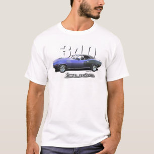 T-shirt '71 Plymouth Cuda 340" prune folle "