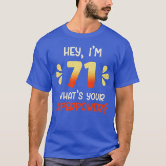 T-shirt 71e anniversaire 2