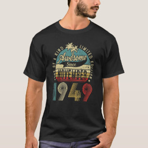T-shirt 73 Ans 73ème Anniversaire Awesome depuis Novembe