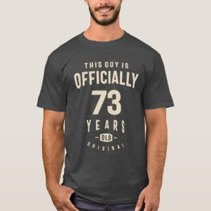 T-shirt 73 ans d'une pure aversion - 73e anniversaire