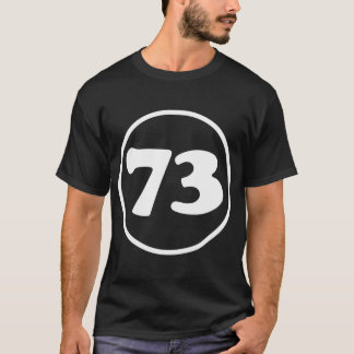 T-shirt 73 - Le meilleur numéro
