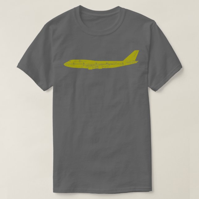 T-shirt 747400 Gold  (Design devant)