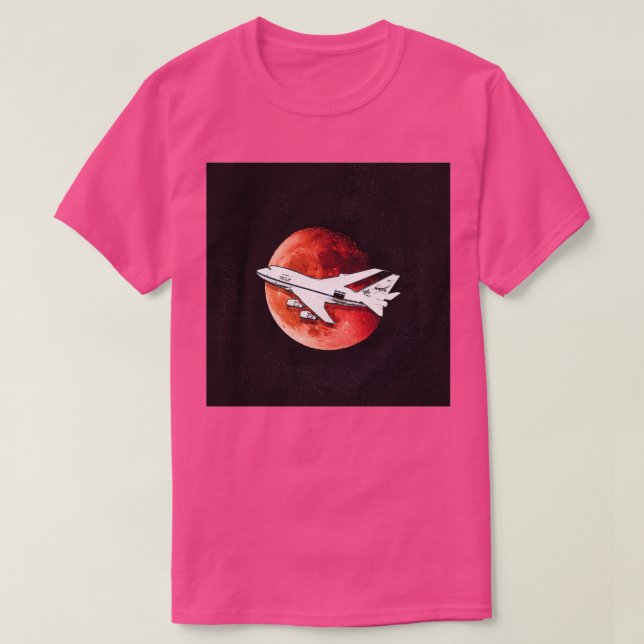 T-shirt 747 Dans L'Espace (Design devant)