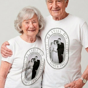 T-shirt 75e Anniversaire de Mariage Cadeau Diamant Photo P