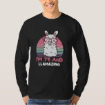T-shirt 75e anniversaire Llamazing Llama 75 ans Anniversai<br><div class="desc">Style Vintage Rétro Design Cadeau Anniversaire Parfait Pour Paire Avec Des Shorts,  Leggings Ou Jeans Pour Un Look Décontracté Et Branché. Un Humour Amusant Et Humoristique,  Un Cadeau D'Anniversaire Pour Un Membre De La Famille,  Aimé Un Ou Vous-Même. Correspond À Des Charges De Vêtements. PRENEZ LA VÔTRE AUJOURD'HUI !</div>