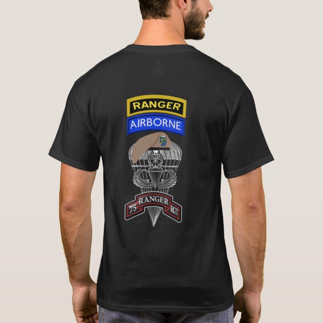 T-shirt 75e régiment de Rangers   (Dos)