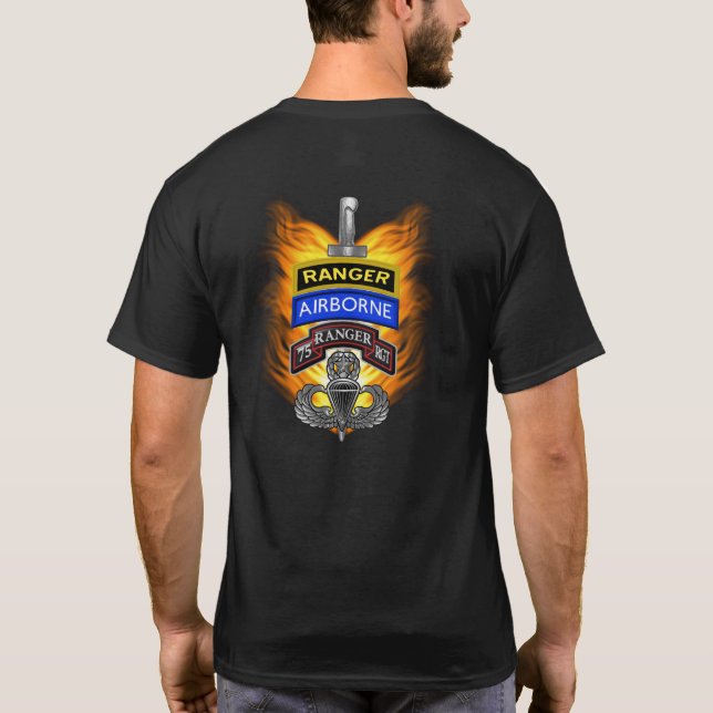 T-shirt 75e Régiment de Rangers Ranger  (Dos)