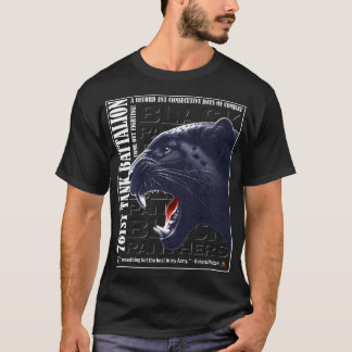T-shirt 761e Bataillon de chars Authentic Black Panthers
