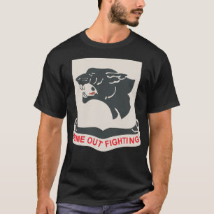 T-shirt 761e Bataillon de chars - Panthers noirs avec text