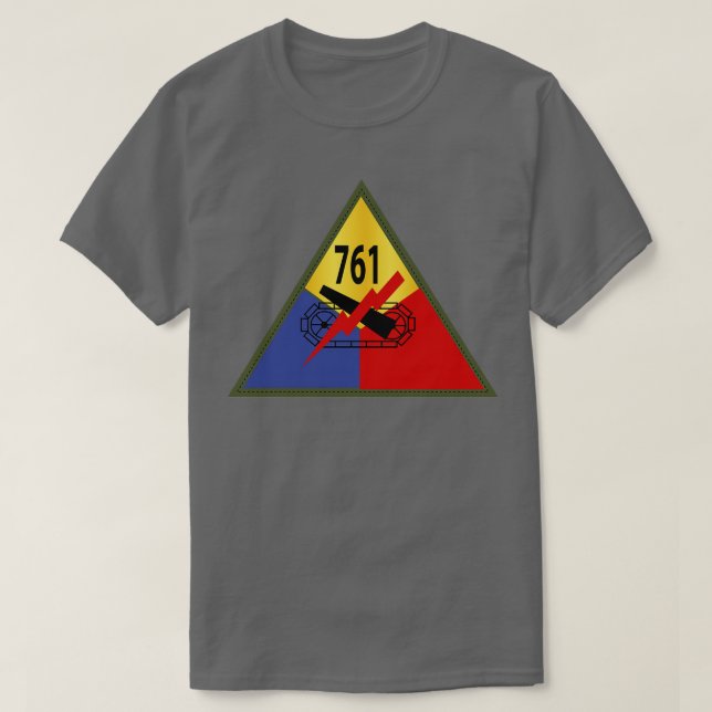 T-shirt 761e Bataillon de chars SSI (Design devant)