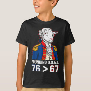 T-shirt 76 Supérieur à 67 George Washington Histoire Amusa