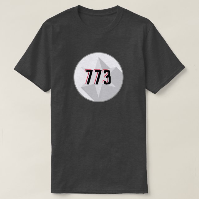 T-shirt 773 Indicatif régional (Design devant)