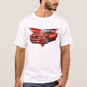 T-shirt 77-78 Firebird rouge MERCI