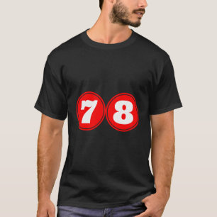 T-shirt 78E Jour De L'Indépendance Indonésienne Drapeau In
