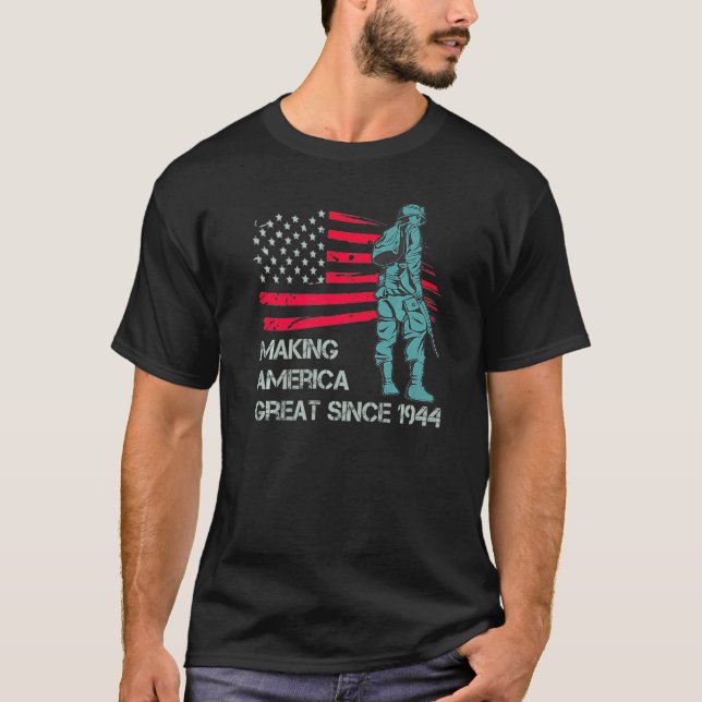 T-shirt 78th Birthday Making America Great Since 1944   (Devant)