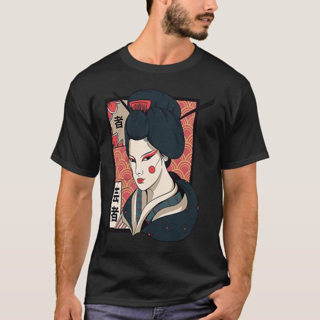 T-shirt 7942 Geisha traditional  PR (Devant)
