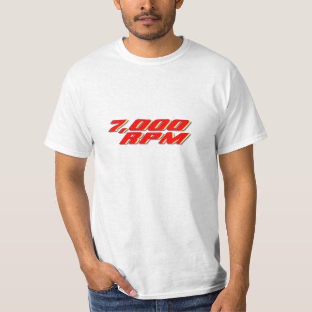 T-shirt 7 000 tr/min (Devant)