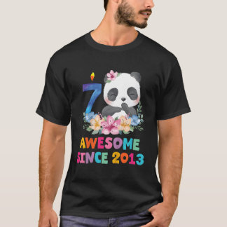 T-shirt 7 7E Panda Unicorn Py