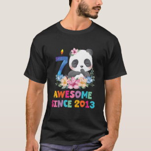 T-shirt 7 7ème Panda Licorne Py