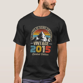 T-shirt 7 Anniversaire Décorations Garçons 7E Anniversaire