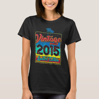 T-shirt 7 Anniversaire Vintage 2015