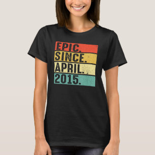 T-shirt 7 ans Epic depuis avril 2015 7e anniversaire