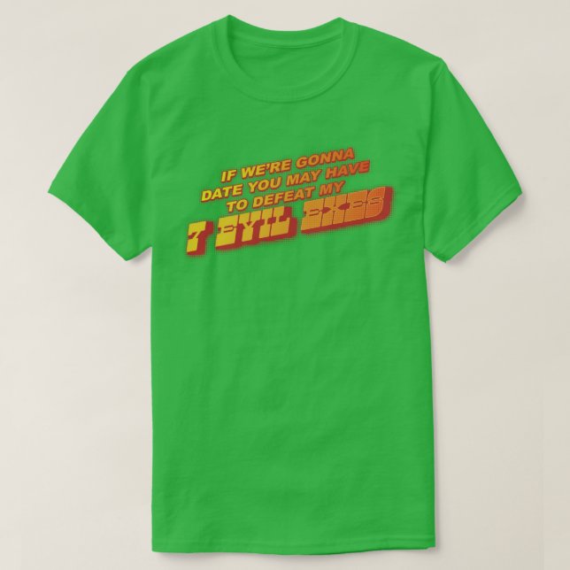 T-shirt 7 Exes maléfiques (Design devant)