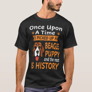 T-shirt 7 Il était une fois - chiot Beagle