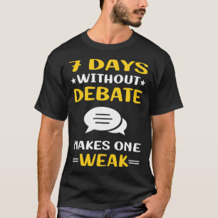 T-shirt 7 Jours Sans Débat