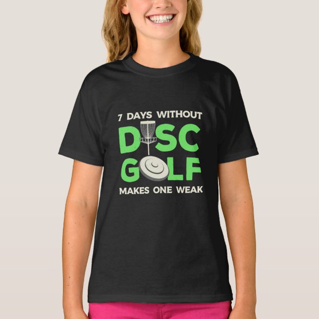 T-shirt 7 jours sans disque (Devant)