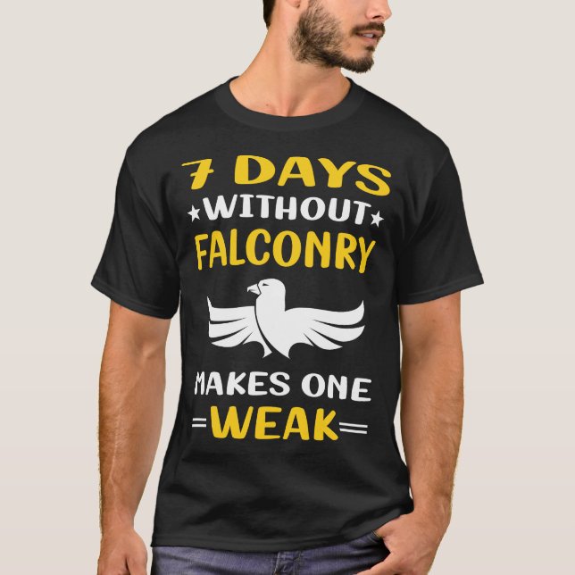 T-shirt 7 Jours Sans Falconer (Devant)