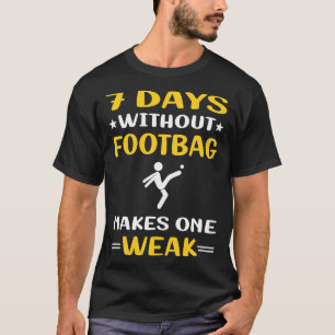 T-shirt 7 Jours Sans Footbag Hacky Sack