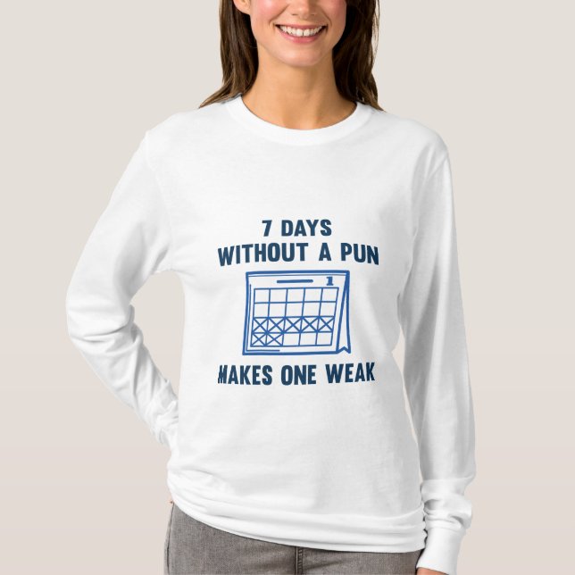 T-shirt 7 Jours Sans Jeu (Devant)