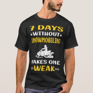 T-shirt 7 Jours Sans Motoneige Motoneige