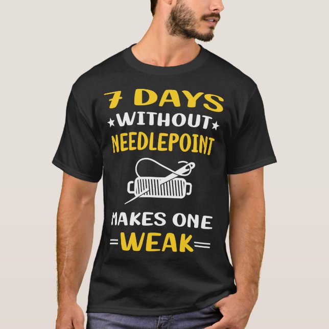 T-shirt 7 Jours Sans Toile De Point D'Odeur (Devant)