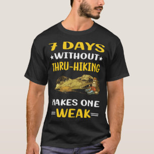T-shirt 7 Jours Sans Tru-Randonnée Randonnée Randonnée Ran
