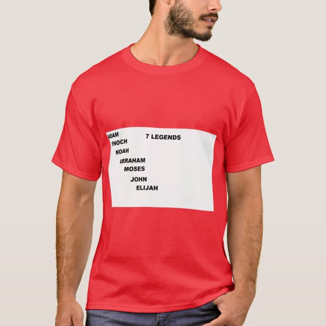 T-SHIRT 7 LÉGENDES (Devant)