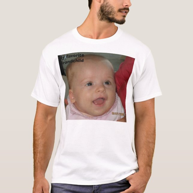 T-shirt 7, mon petit-enfant préféré (Devant)